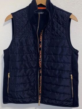 Lauren Ralph Lauren -Black Label- Quilted Puffer Vest!